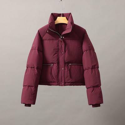 Anti-season New Cotton-padded Women Short All Korean Version Stand Collar Small Thick Bread Suit High-grade Cotton-padded Coat Coat