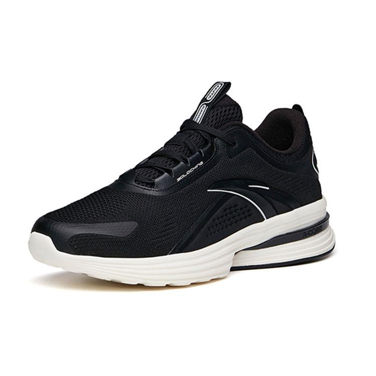 Anta A-Core Technology Breathable Lightweight Low-Top Running Shoes Men Sneakers Black White 112135516-1