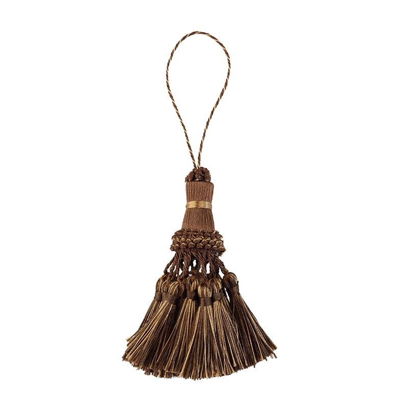 Tassels Hanging Decoration Crafts Silk Fringe Tassel Keychains Brush Diy Decor For Bags Doors Curtain Bookmarks Keys