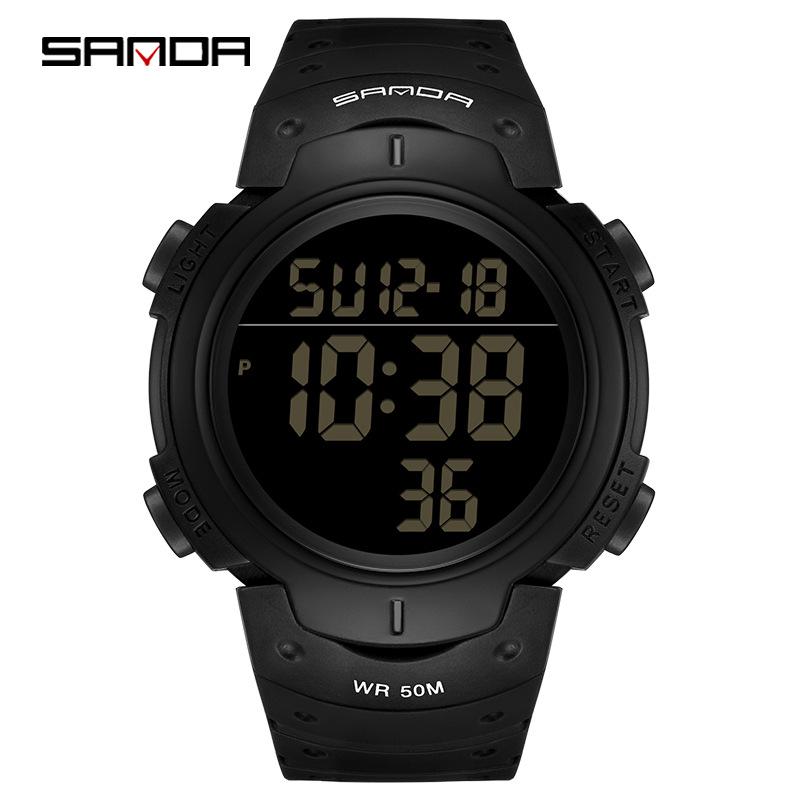 Sanda Trendy Multifunctional Student Sports Running Watch