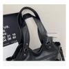 Multi Carry Faux Leather Handbag with Shoulder Crossbody and Handheld Options