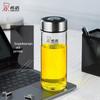 Xeno Portable Single-Layer Borosilicate Glass Tea & Water Bottle