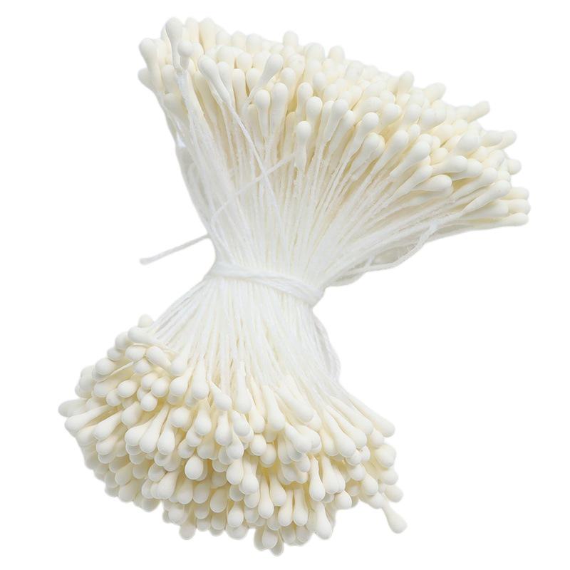 2mm 390 Root Matte Heart Flower Simulation, Eco-Friendly Rose Lily Stamen