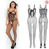 Exotic Clothes Lingerie Sexy Women Hot Erotic Transparent Underwear Big Net Bodystocking Hollow Jumpsuits Pajamas Costumes