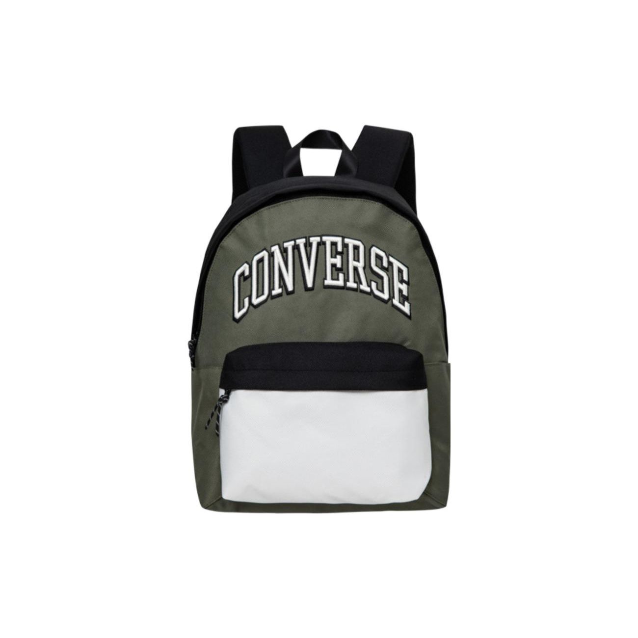 Converse Fashion Casual Portable Large Capacity Polyester Backpack Unisex Backpack Gray-Olive CV2313023PS-005 Gray Olive