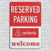 Metal Poster Vintage Parking Sign Wall Decor