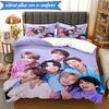 K-pop Music Group 3pcs K-pop Music Group Bedding set,Ideal for Bedroom, Dormitory,Including Duvet Cover And 2pcs Pillowcases,Fan Gifts