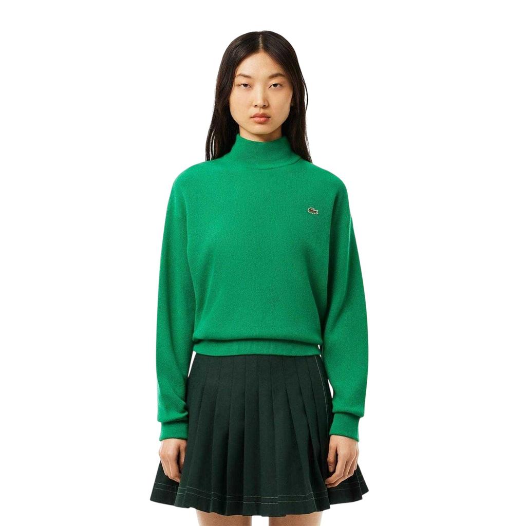 Lacoste Womens/Ladies Carded High-Neck Large Fit Jumper
