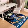 Custom Personalization Inter Milan Print Area Rug - Soft, Washable Non-Slip Indoor Mat,Living Room,Home&Office Decorative Rug