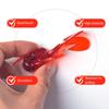 10pcs Artificial Swimbait 8cm Fishing Baits Lure 6g Shrimp Soft Baits Fishing Accessories Crawfish Lure for Trout