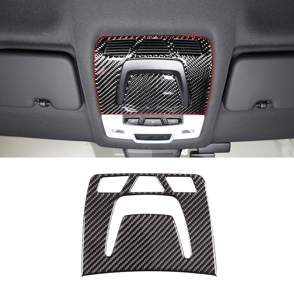 Carbon Fiber Reading Lamp Panel Cover Interior Trim For Toyota Supra -2024