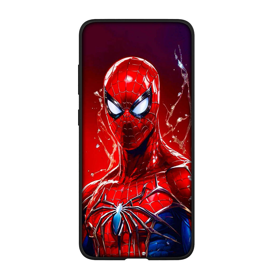 Handyhülle für iPhone 17 16 15 Xiaomi Poco F8 F7 X7 X6 M8 C85 C75 C71 Redmi Note 14 13 12 11 Pro Max A3 14C 13C 15C Comics Spiderman Spider Man Hülle
