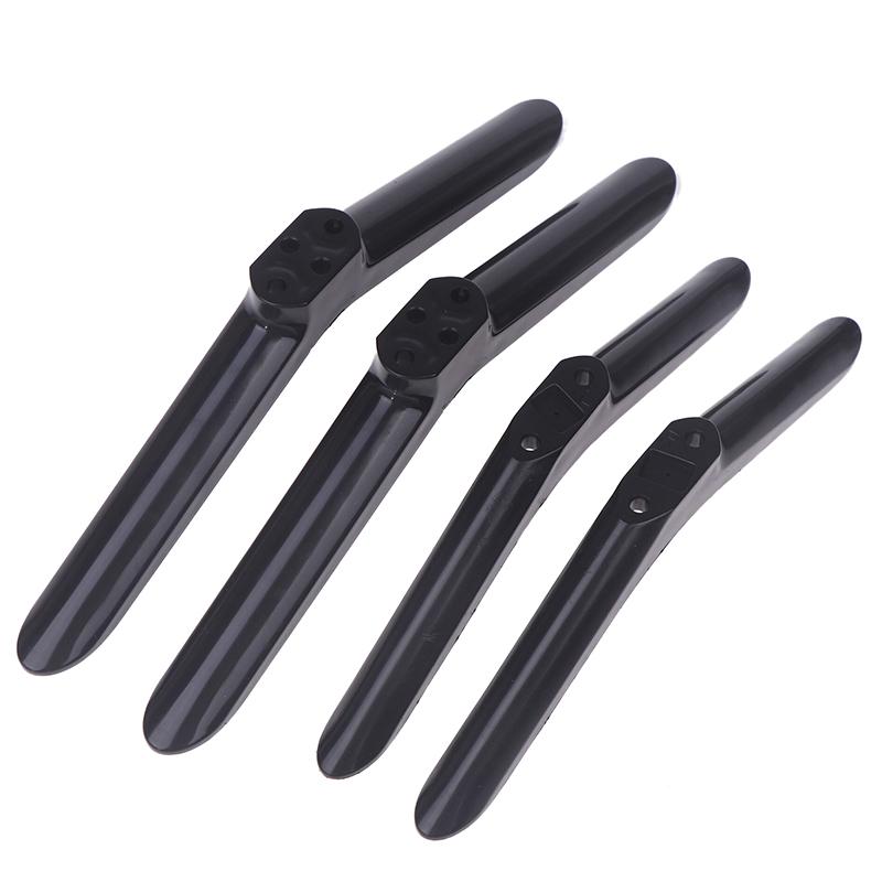 1Pair Base Televisions Tabletop Base Stand Legs Pedestal Stand Replacement Mount Leg Plastic Legs Feet Universal Pedestal Foot