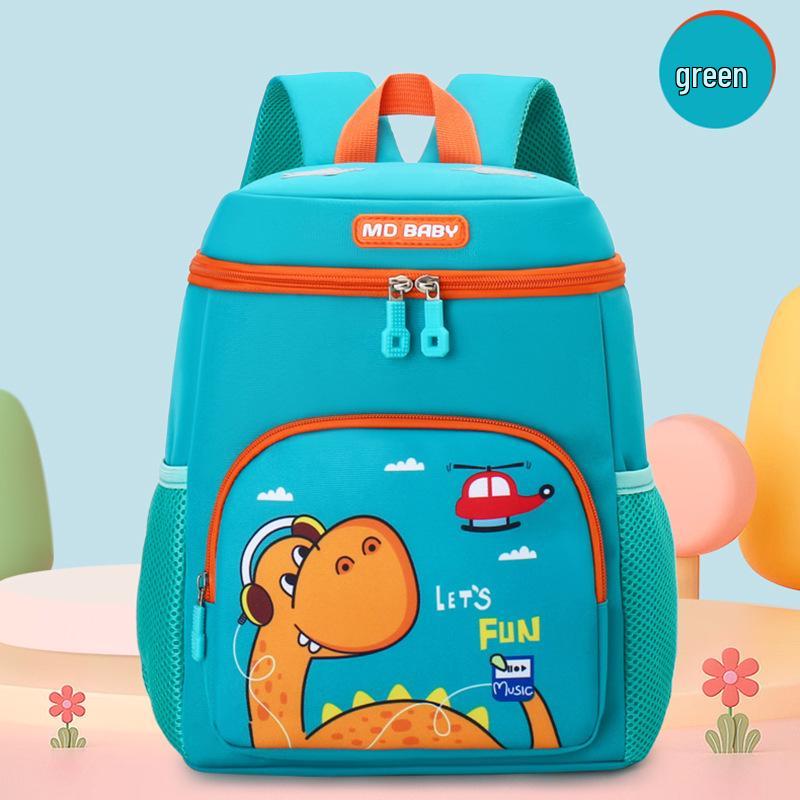 Mochila de Dinosaurio Adorable para Niños - Bolsa de Escuela y Jardín de Infancia de Gran Capacidad