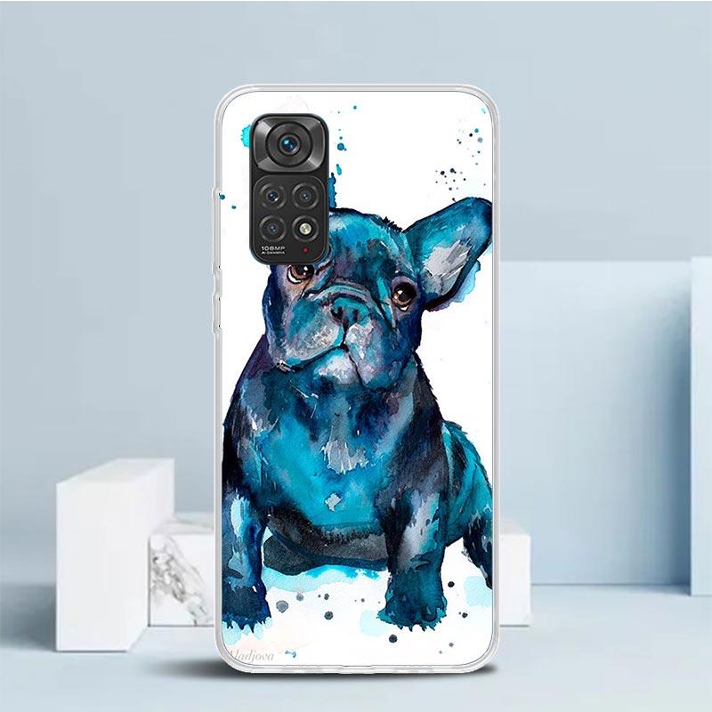 French Bulldog Dog Pug Phone Case For Xiaomi Redmi Note 15 14 14S 13 12S 12 Pro Plus 11S 11 11T 11E 10S 10 + Soft TPU Back Cover