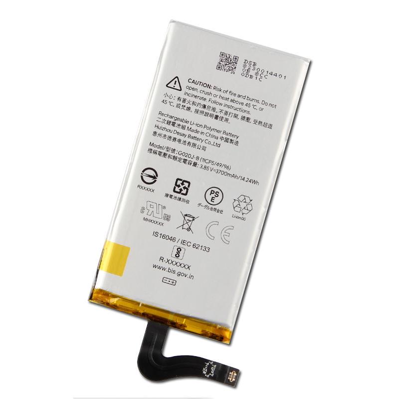 Batteria al Litio Ricaricabile Per Google Pixel 4 XL Pixel4 XL G020J-B Batteria Telefono 3700mAh