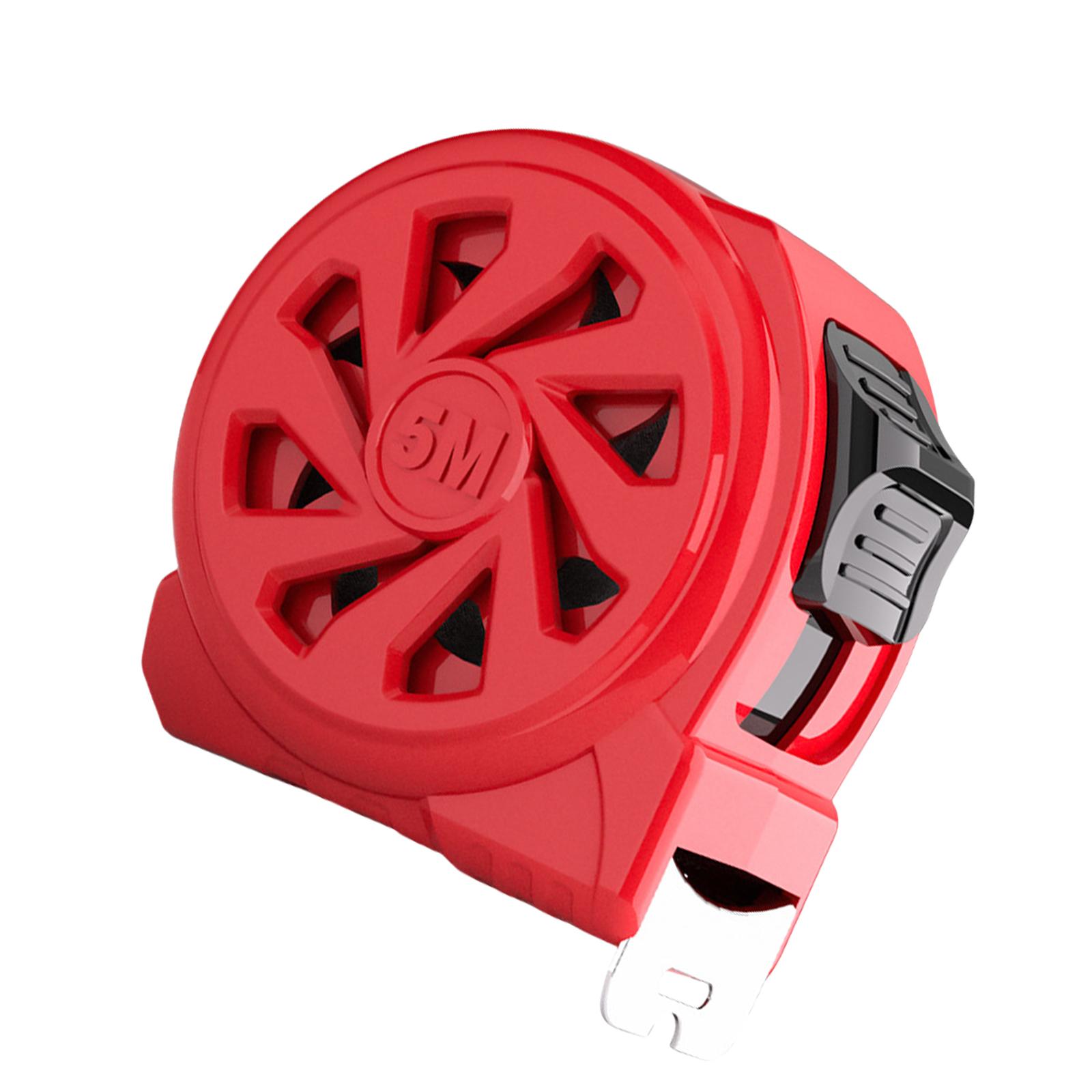 

Красная измерительная лента с утолщенным дизайном длиной 3/5/7,5/10 м для долговечного использования. Идеальна для строительства и DIY-проектов. E