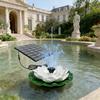 Elegant Sun Energy Flower Water Display For Backyard Improve Constructed From PET Layer And Single Crystal Silicon