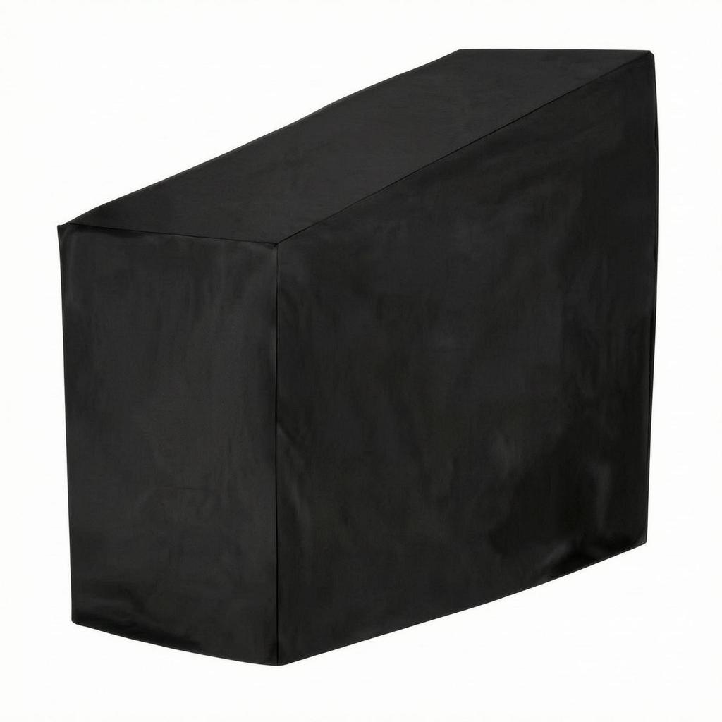 Shielded Particle Cover Black Exercise Gear Stitched Seams