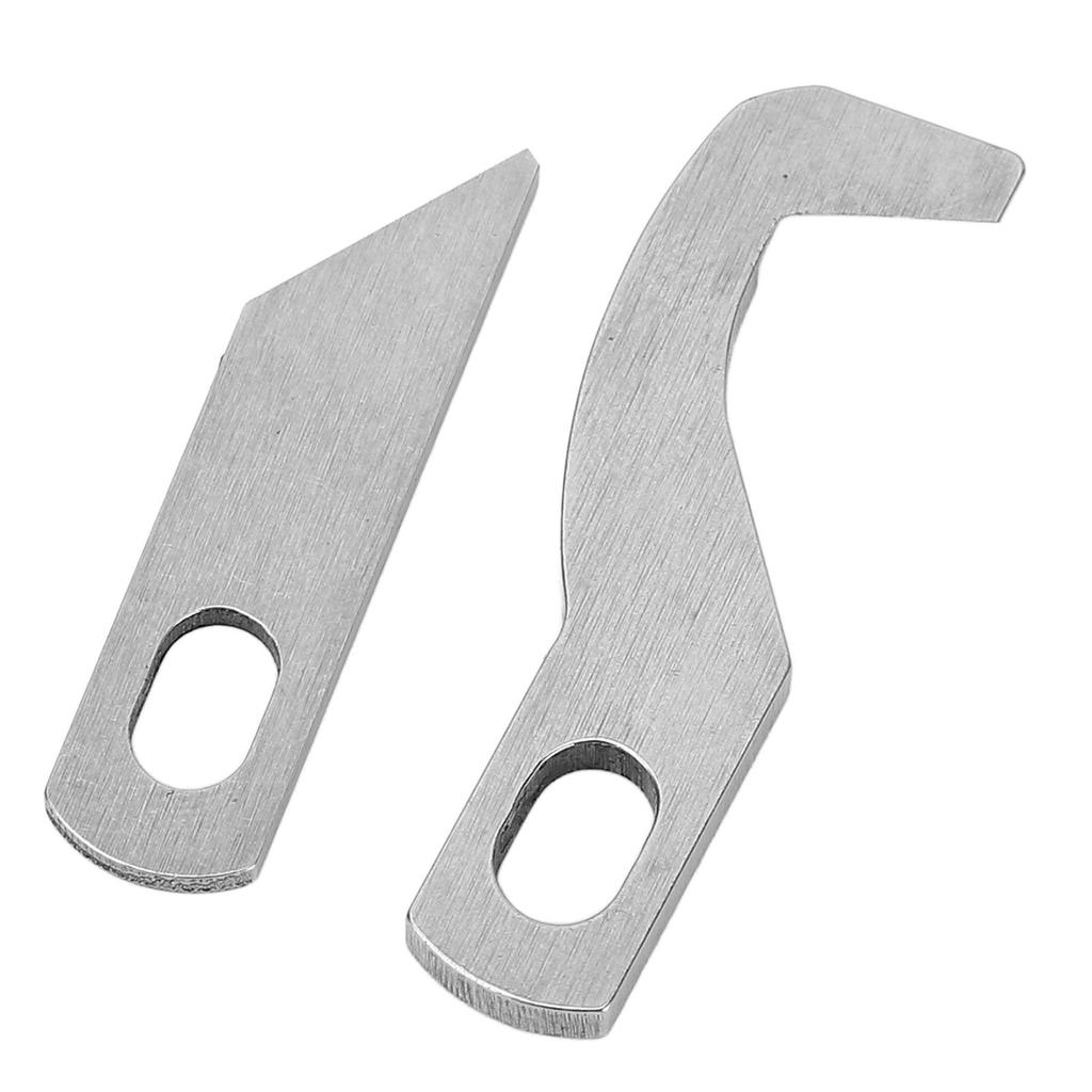 Sewing Machine Upper and Lower Blades Steel TF122 TF123 Overlocker Machine Blade Set