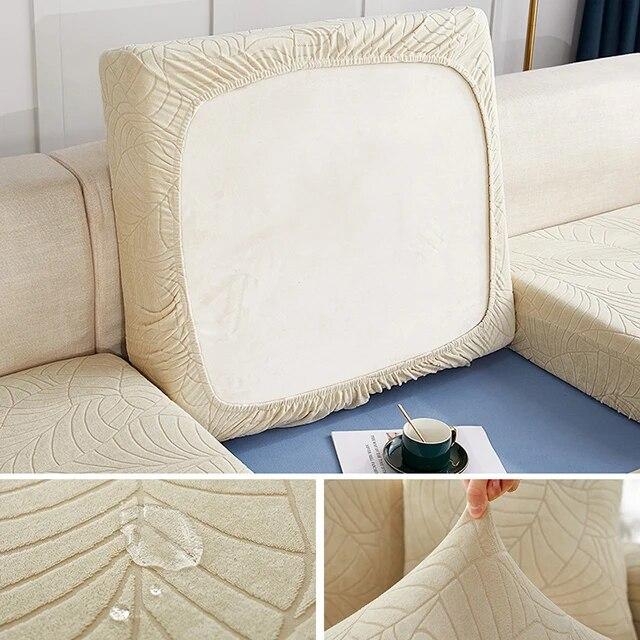 Waterproof Sofa Seat Cushion Covers 1234 Seats Elastic L Shaped Corner Armchair Cover Sofa Slipcovers for Living Room Protector