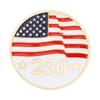 American Independence Day Brooch Pins Multi-Purpose 250th Anniversary Lapel Enamel Pin Independence Day Holiday Gifts for Party