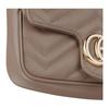 Gucci GG Marmont Quilted Leather On Chain Taupe Chain Crossbody Clutch Bag for Women Daily Commute Evening Party  476433-DTDHD-1523