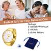 Ring Watch Women's Ring Watch Fashion Free Size Stainless Steel Analog Waterproof Simple Quartz Watch Gold Silver Fashion Accessory - Birthday