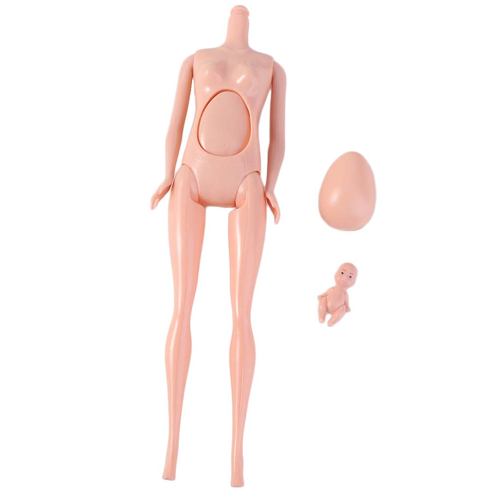 Adjustable Big Belly Nude Doll Toys Removable DIY Movable Girl Dolls Girls Gifts