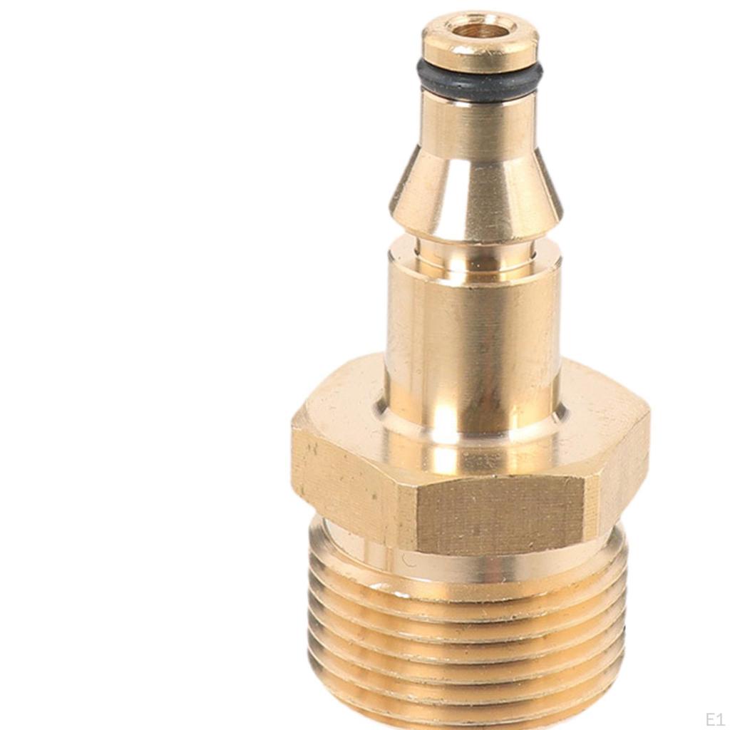 High Pressure Washer Hose Adapter Connector Repair Water Tube Conversion Tool Metal Sturdy