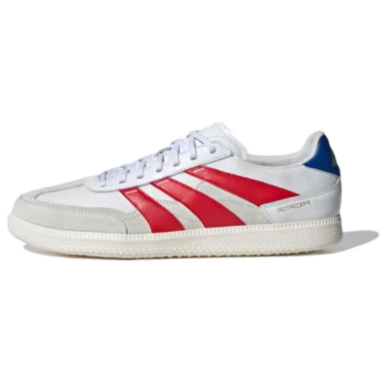 Adidas Predator 24 League Low Freestyle White Scarlet Royal Unisex Sneakers Cloud-White Better-Scarlet Royal-Blue IG8974