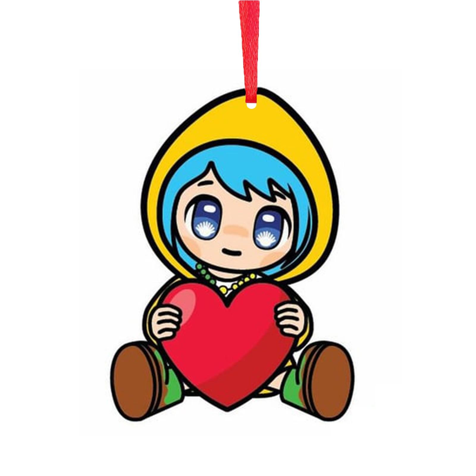 

Акриловый кулон, праздничное украшение, талисман, акриловые плоские украшения для дома One Size