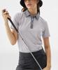 Airy Tennis Collared T-Shirt (Charcoal)