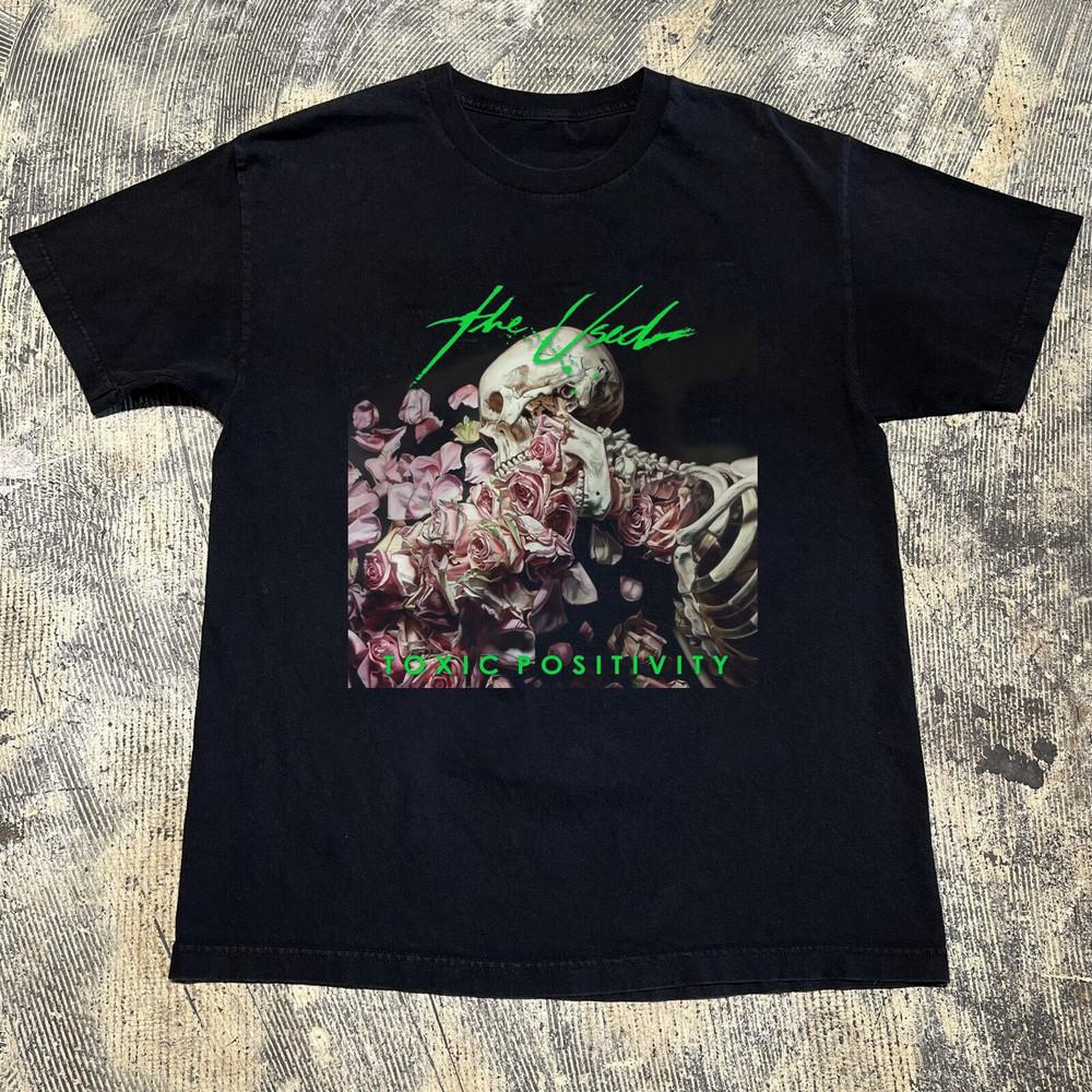 The Used – Toxic Positivity Gift For Fan Red All Size Shirt Unisex T-Shirt XL