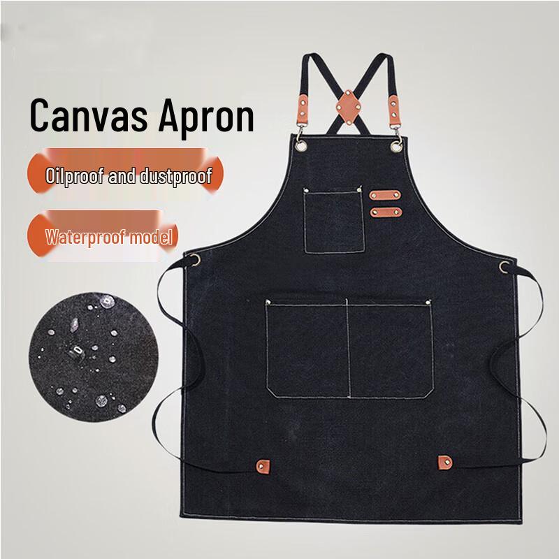 Canvas Denim Waterproof Kitchen Apron