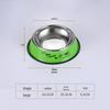 Stainless Steel Non-Slip Pet Bowl for Cats & Dogs