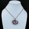 Lepidolite Pendant Copper Wire Wrapped Pendant Very Pretty Gemstone Jewelry Dainty Pendant Copper Wire Jewelry Gift For Her Handmade Jewelry