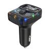 Bluetooth Car FM Transmitter & MP3 Player with High-Quality Sound and Cigarette Lighter Charger