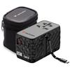 Verbatim Adapter Podróżny Eu/Uk/Us Gan   Usb-A/3Xusb-C Pd 85W Cnt-02 Czarny/Black 32127