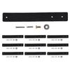 AEE2-10Pcs Wall Hooks,PU Leather Curtain Rod Holder, Leather Straps For Hanging Bracket DIY Home Storage Hook Wall Boho
