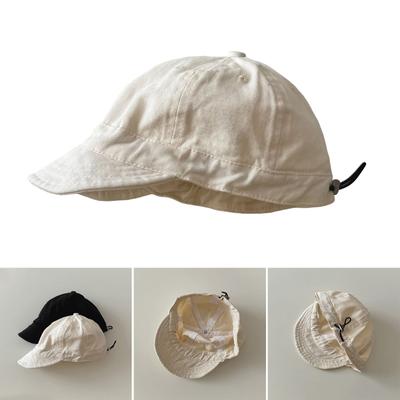 Baby Cotton Baseball Hat Fashionable Baby Hat Kids Baseball Hat Minimalist Child Hat Summer Sun Protections Hat for Kids