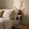 Real Touch Artificial Pear Blossom Flowers Plum Blossom Handmade Faux Flower Branch Artificial 91cm Fake Flower