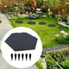 Garden Stepping Stones Pathway Paving Decoration Decorative Stepping Stones With Ground Stakes For Walkway Backyard Pool Patio