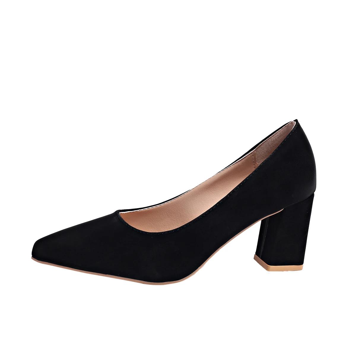 

Модная качественная женская обувь, горячая распродажа, женские туфли-лодочки, модные остроносые туфли на высоком каблуке, трендовые универсальные туфли для офисной леди, размеры 35-43 43