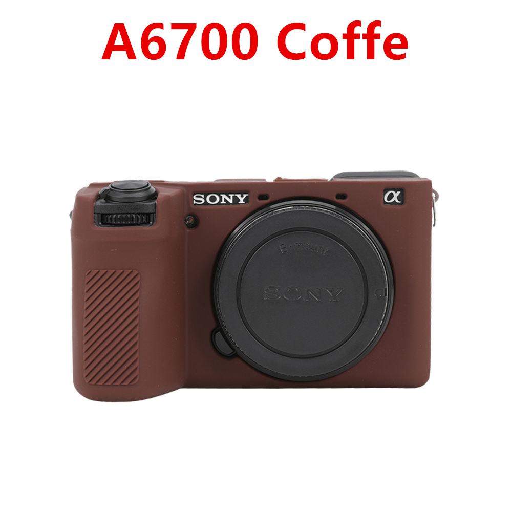 Weiche Silikon-Schutzhülle für Kameragehäuse für Sony Alpha A6700 A6500 A6400 A6300 A6100 A6000 Gummiabdeckung Skin