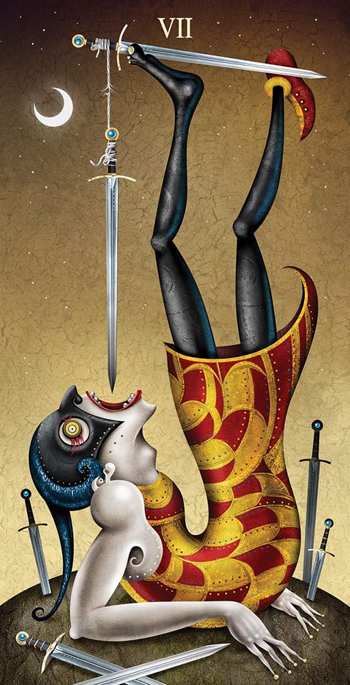 78 Tarot Cards Tarot Fortune Telling Moon Tarot Borderless Japanese Instruction Manual Included [Deviant Edition] [Genuine]