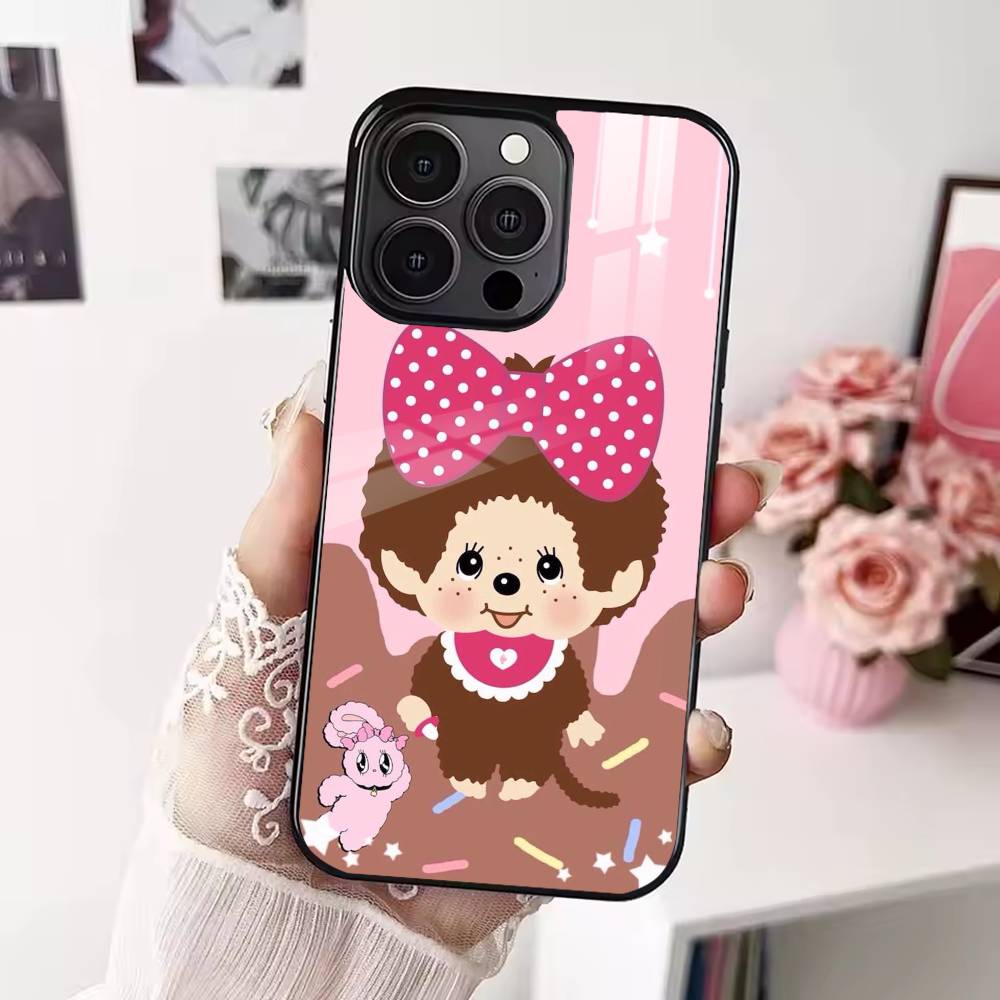 Cartoon M-Monchhichis Phone Case For iPhone 17,16,15,14,13,12,Plus,Pro,Max For Magsafe Magnetic Wireless Charge