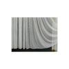 Striped Modern Plain Tulle Curtain