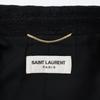 Saint Laurent Paris Black 552518 Glitter Wool Jacket Jacket 38 blackUsed