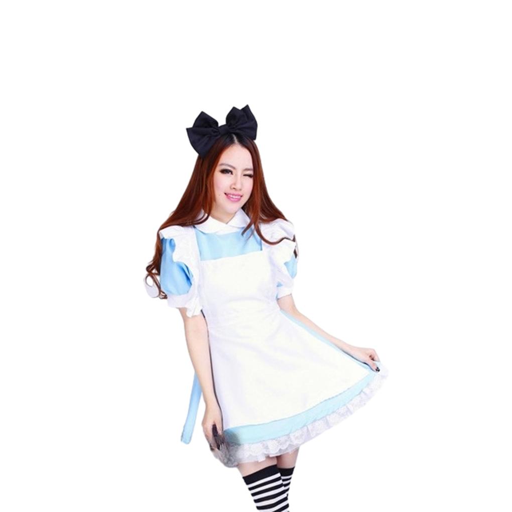  Costume Polyester For Comfortable Wear Lolita Maid Cosplay Costumes Easy To Wear